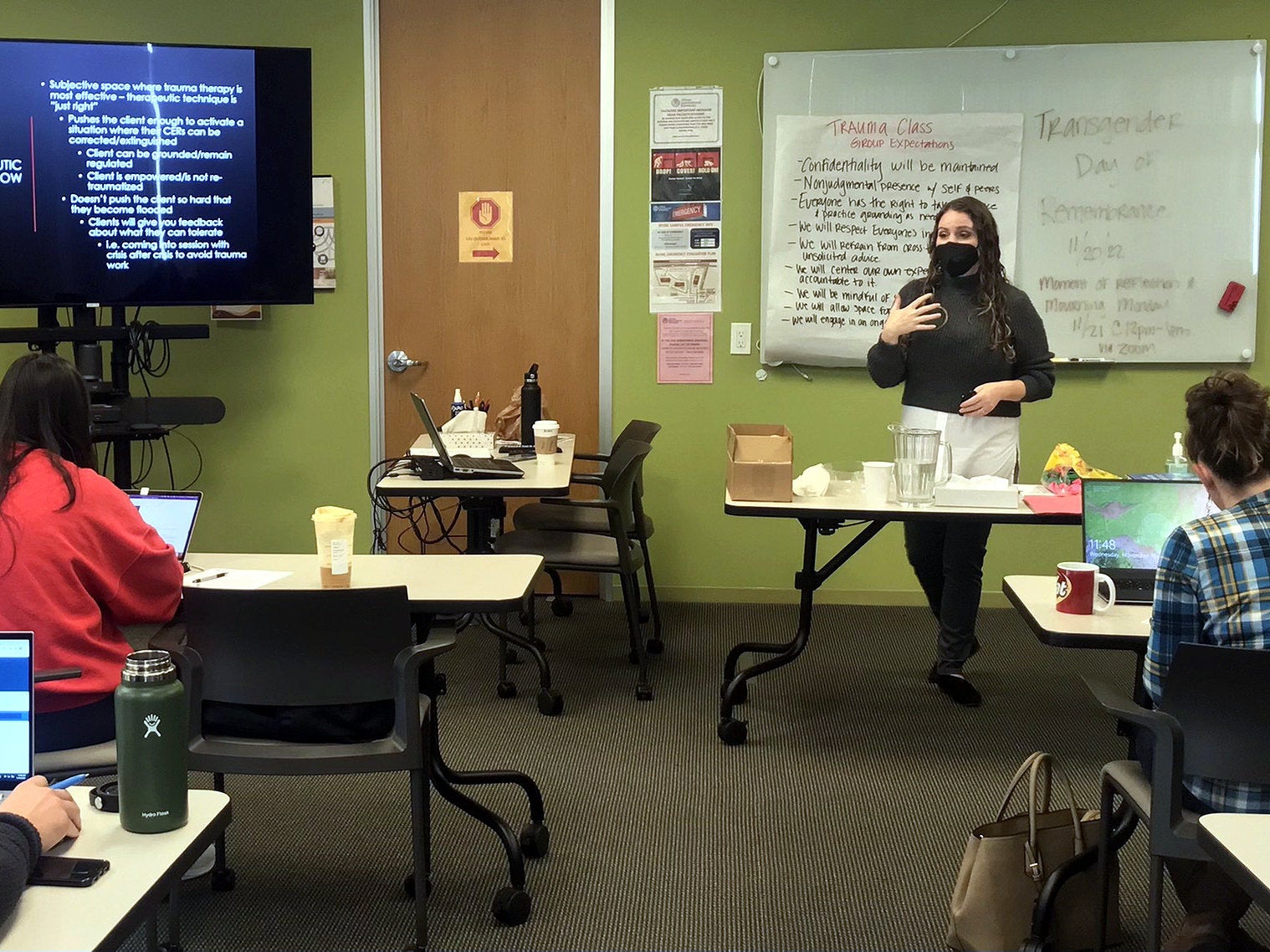 Classroom of Irvine campus