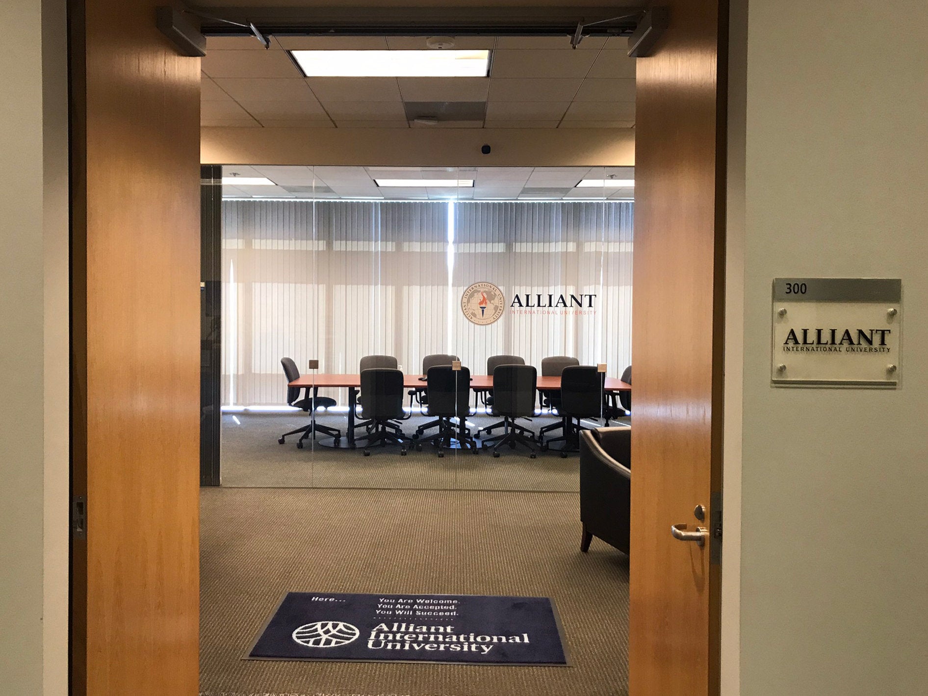 Conference room at Irvine campus